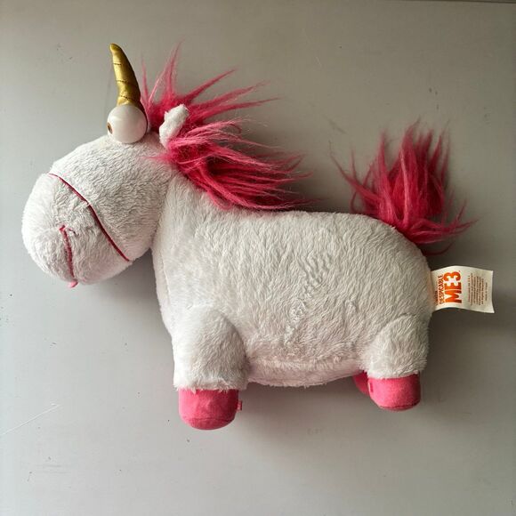 Despicable Me Unicorn Fluffy Plush with Sound Effects - Picture 1 of 4